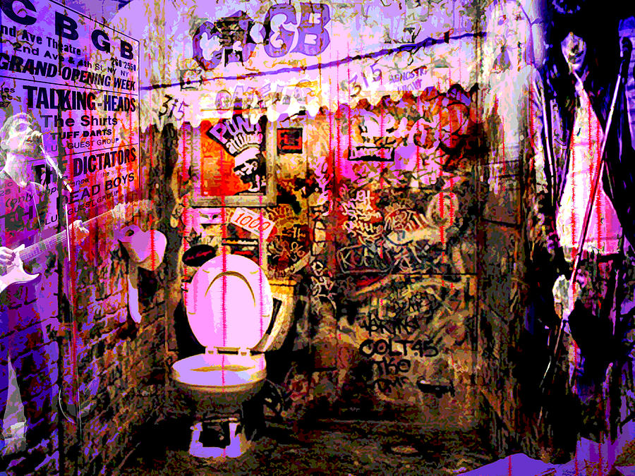 CBGBs Digital Art by Ray Brown