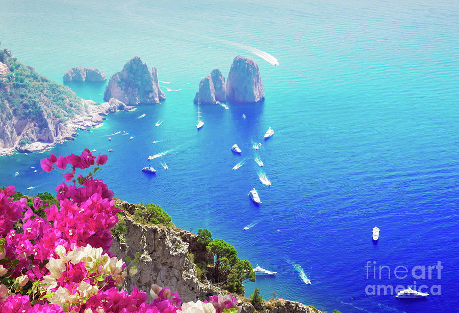 Summer at Capri Photograph by Anastasy Yarmolovich