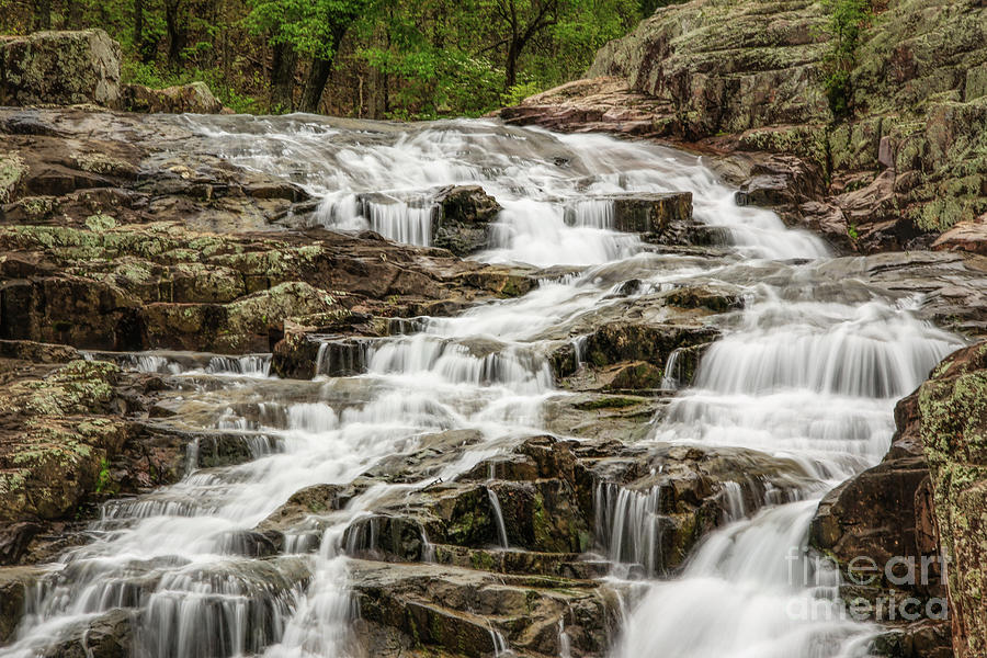 Rocky Falls Photograph by Lynn Sprowl