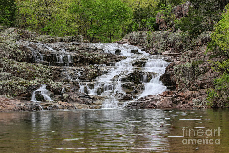 Spring at Rocky Falls Photograph by Lynn Sprowl