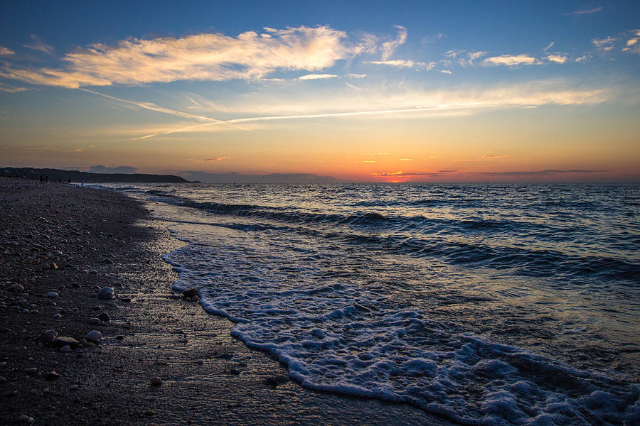 Cedar Beach Sunset Photograph