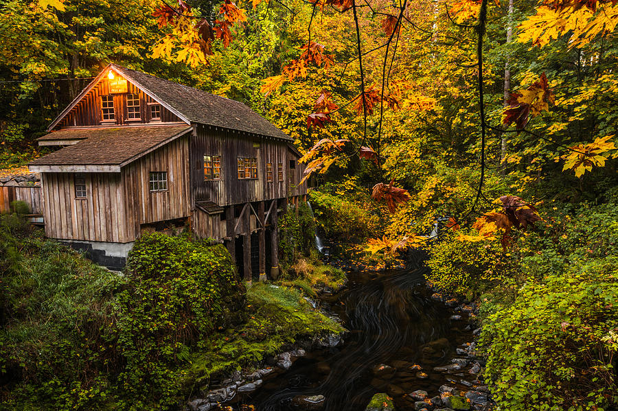 Cedar Creek Mill Photograph by Dustin LeFevre
