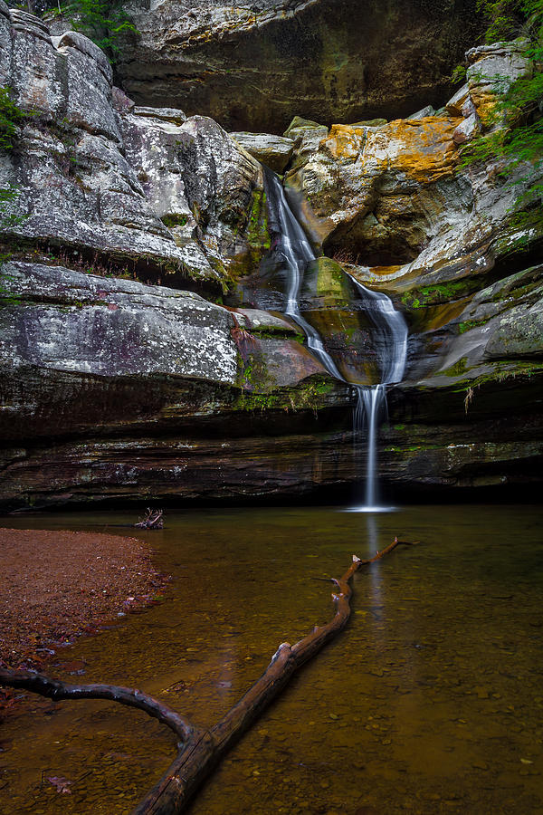 Cedar Falls in Hocking Hills State Park Photograph by Ron Pate