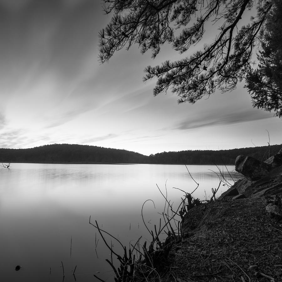Cedar Lake BW 2 Photograph by Hillis Creative