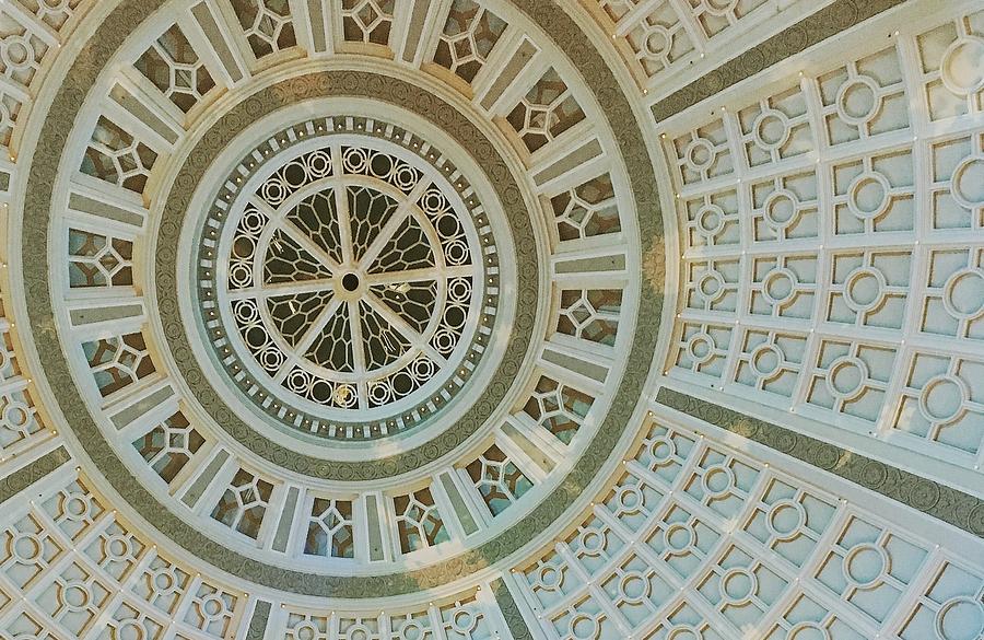 Architecture Photograph - Ceiling detail by Sandy Taylor