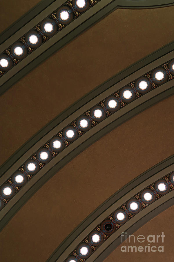 Ceiling Lights Photograph by Ann Horn