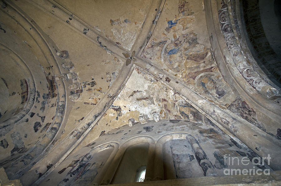 Ceiling of Cormacs Chapel Photograph by Cindy Murphy - NightVisions 