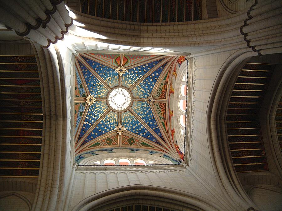 Ceiling Spanish Church Photograph by Douglas Pike