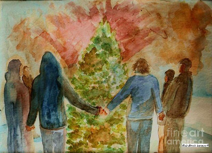 Celebrate Together Painting by Deb Stroh-Larson