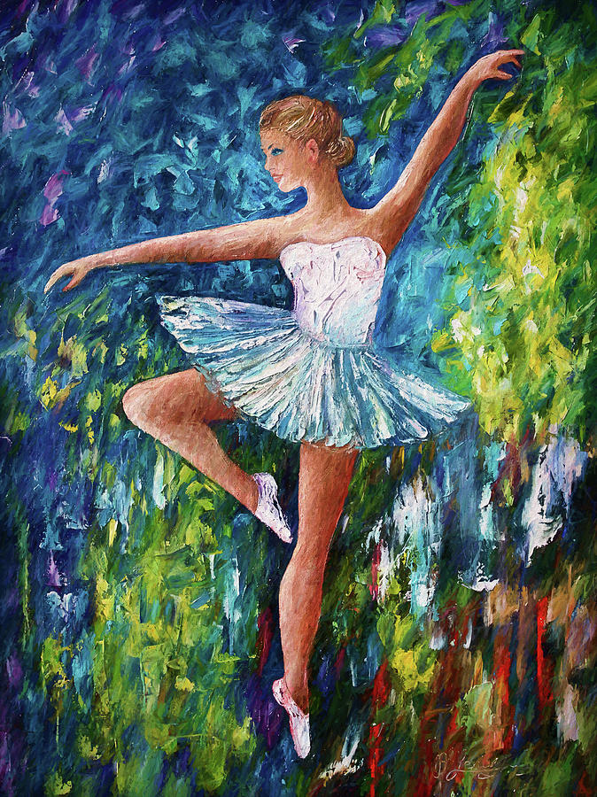 Celebrating Spring  Painting by OLena Art