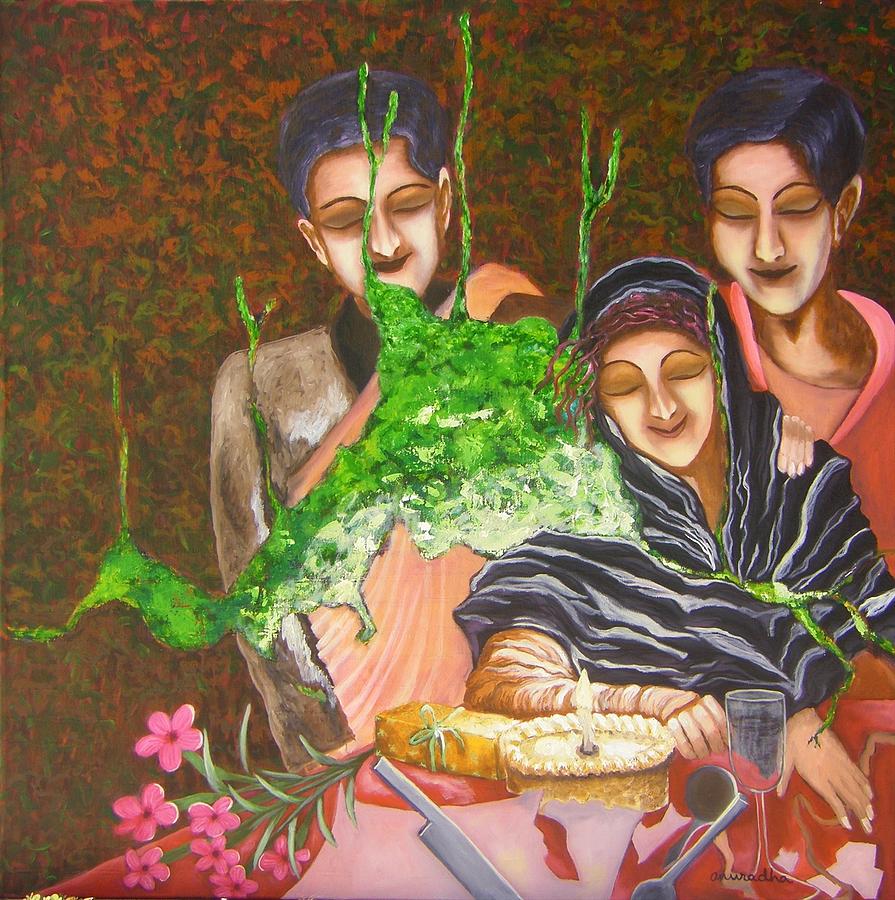 Celebration Painting by Anuradha Rajkumari | Fine Art America