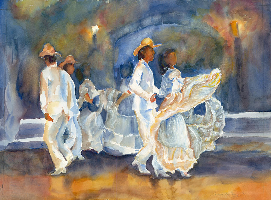 Music Painting - Celebration by Barbara Jung