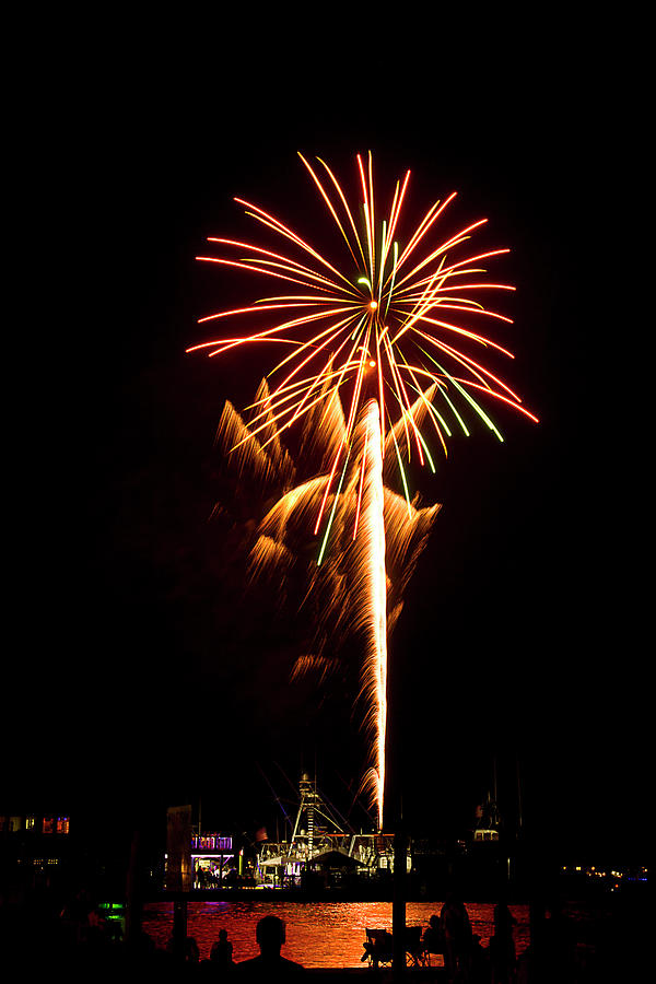Celebration Fireworks Photograph by Bill Barber