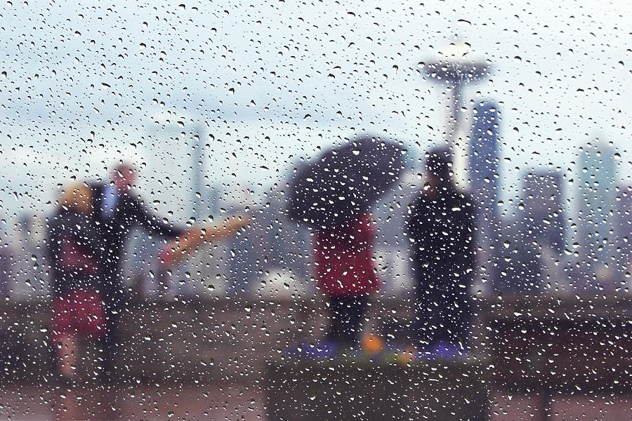 Celebration in rain A036 Photograph by Yoshiki Nakamura
