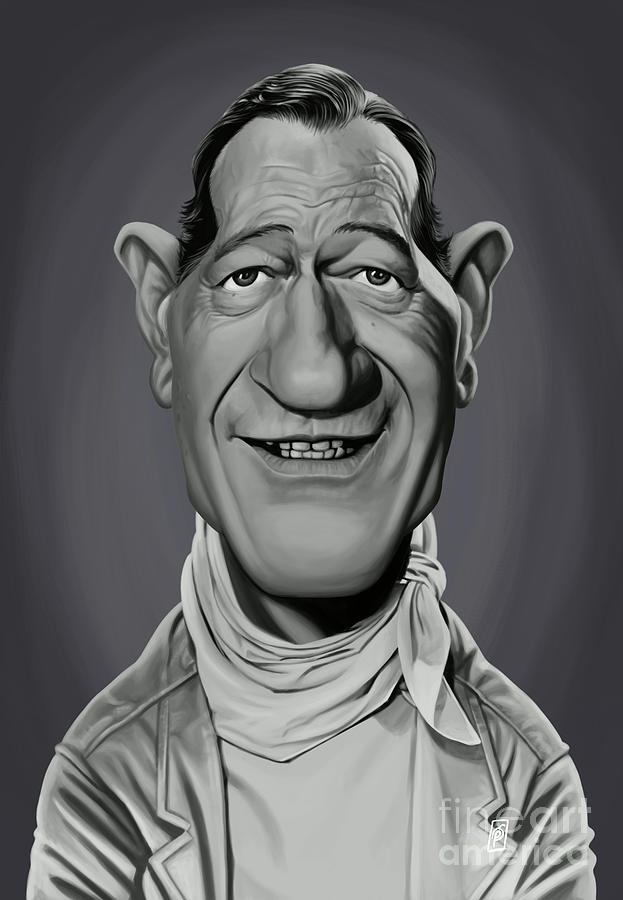 Celebrity Sunday - John Wayne by Rob Snow Celebrity Sunday - John Wayne by Rob Snow