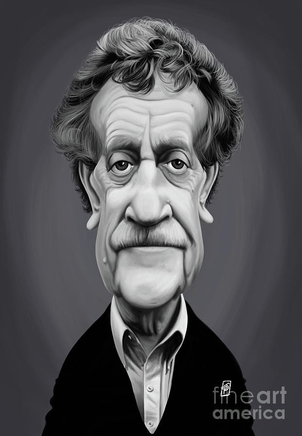 Celebrity Sunday - Kurt Vonnegut by Rob Snow Celebrity Sunday - Kurt Vonnegut by Rob Snow