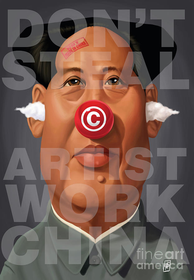 Celebrity Sunday - Mao Tse-Took My Artwork Digital Art by Rob Snow