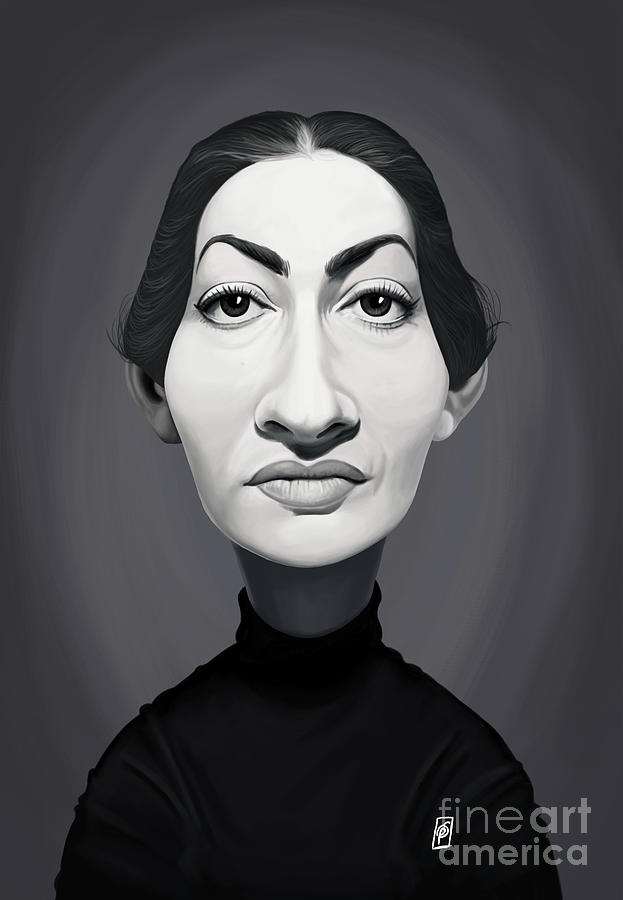 Celebrity Sunday - Maria Callas by Rob Snow Celebrity Sunday - Maria Callas by Rob Snow