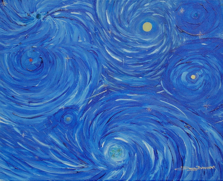 Celestial #5 Painting By Doug Bashara - Fine Art America