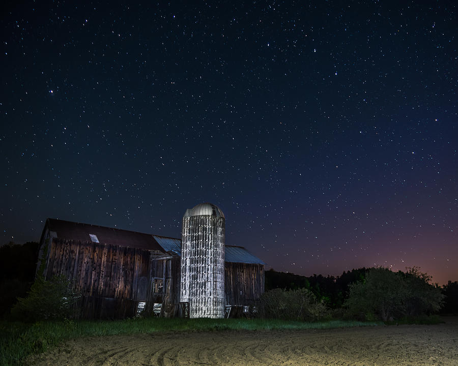 Celestial Barn Photograph by Chris Bordeleau