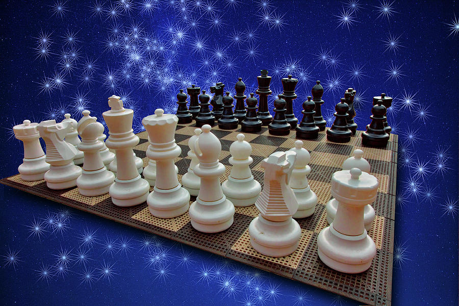 Celestial Chess Photograph by Mike Flynn