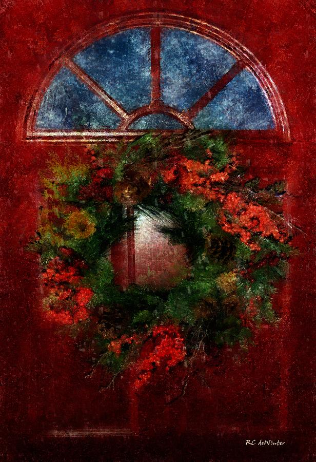 Celestial Christmas Painting by RC DeWinter