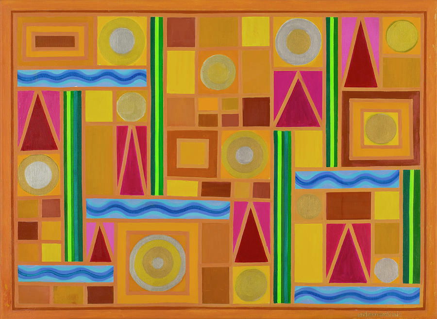 Celestial Painting - Celestial Five Elements by Adamantini Feng shui Celestial Painting - Celestial Five Elements by Adamantini Feng shui