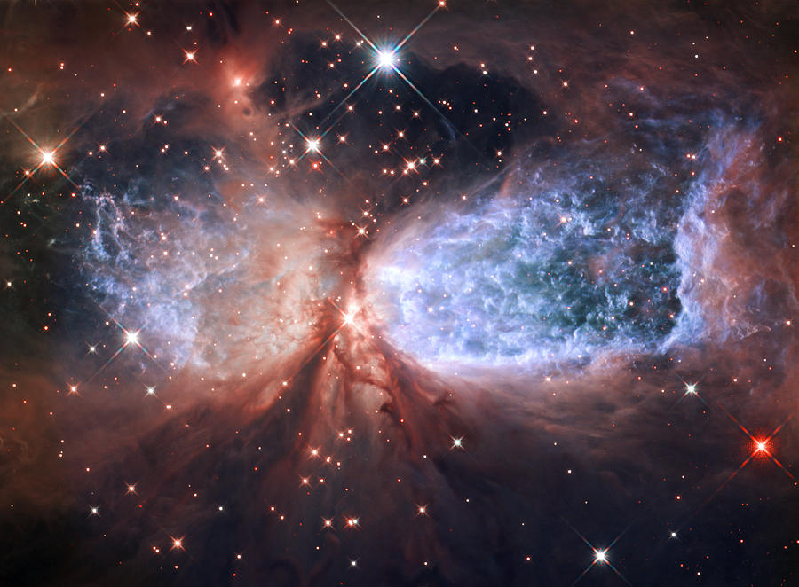 Interstellar Photograph - Celestial Snow Angel by Mark Kiver