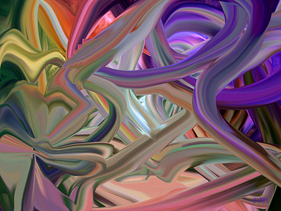 Celestial Spiral Digital Art by Phillip Mossbarger