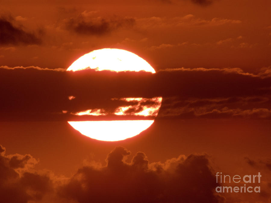 Celestial Sunset Photograph