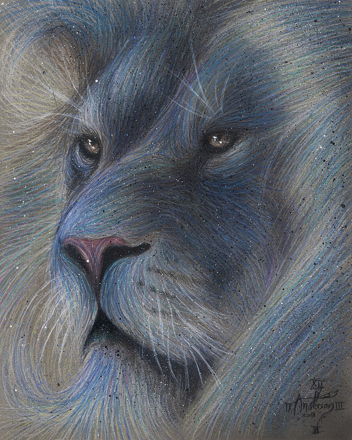 Wildlife Drawing - Celestialion by Jonathan Anderson