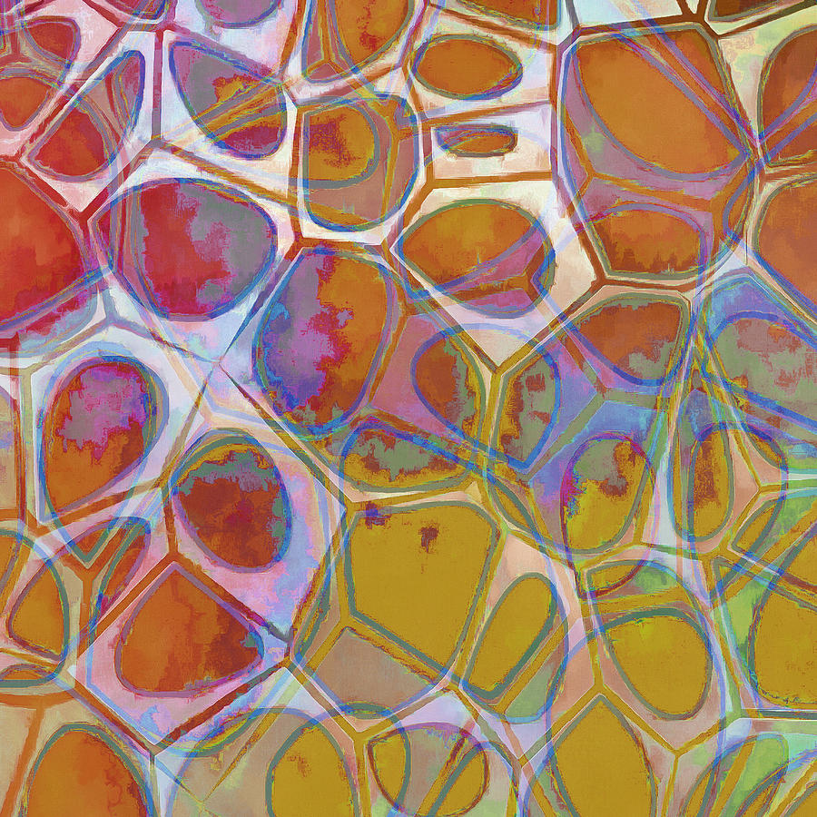 Abstract Painting - Cell Abstract 14 by Edward Fielding