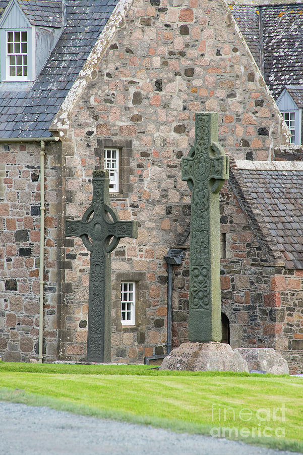 Celtic Crosses Photograph by Bob Phillips