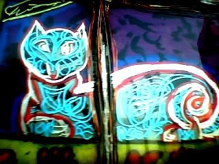 Cats Painting - Celtic Kitty by Johnna Crider Cats Painting - Celtic Kitty by Johnna Crider