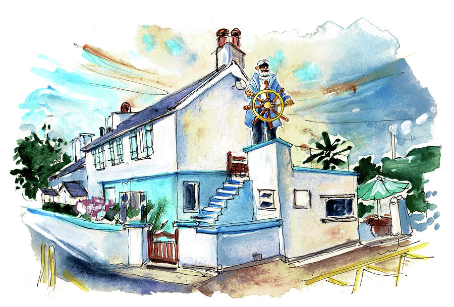 Cemaes Bay 01 Painting by Miki De Goodaboom