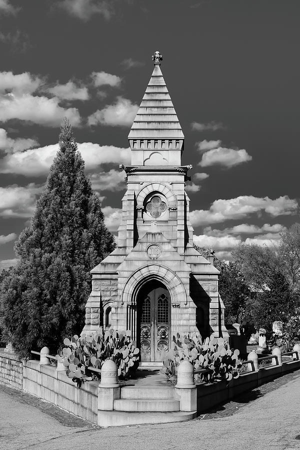 Cemetery Crypt Photograph by Robert Wilder Jr