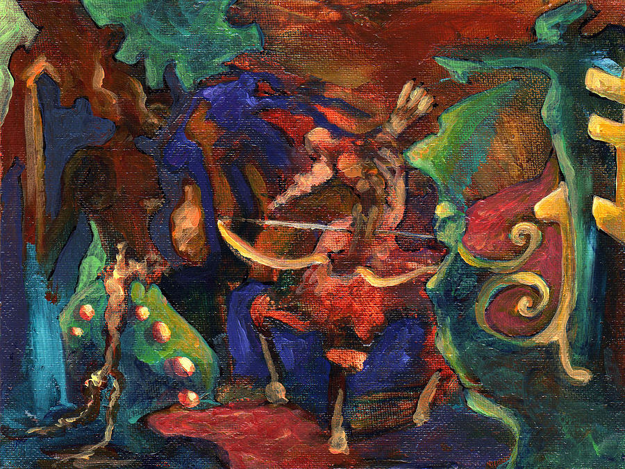 Valkyrie Painting - Centaur by David Matthews