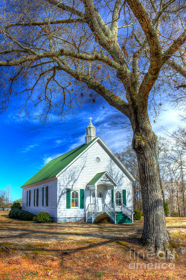 Centennial Christian Church Rural Greene County Georgia Photograph by Reid Callaway