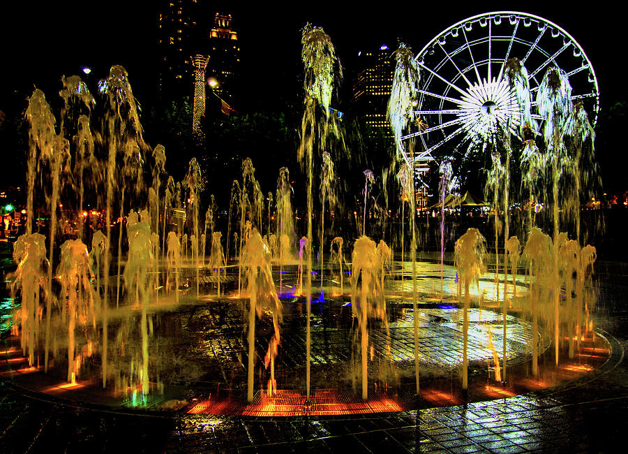 Centennial Olympic Park Photograph by Mark Chandler - Pixels