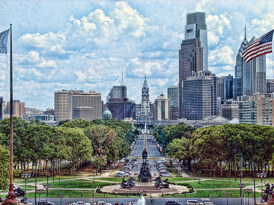 Philadelphia Photograph - Center City Philly by Kevin  Sherf