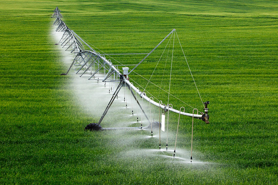 Center Pivot Irrigation Photograph by Todd Klassy