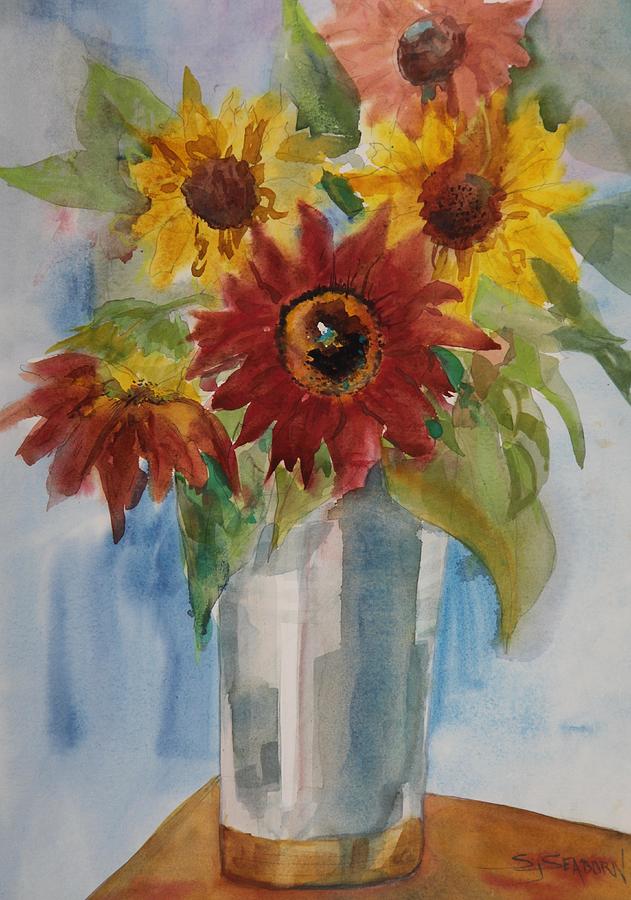 Sunny Disposition Painting by Susan Seaborn