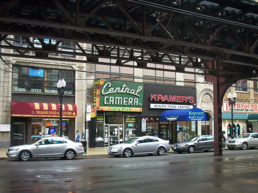 Central Camera on Wabash Ave  Photograph by Anita Burgermeister