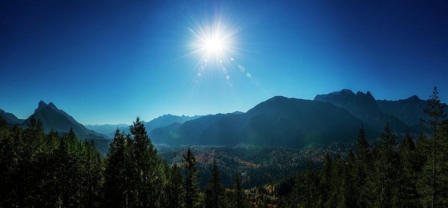 Mountain Photograph - Central Cascades by Pelo Blanco Photo