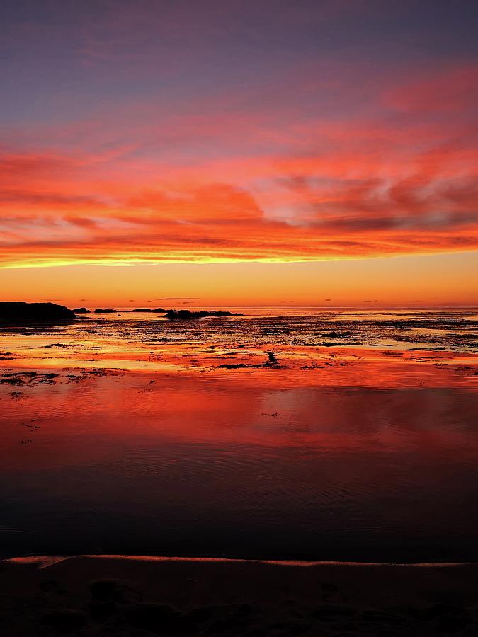 Central Coast Sunset Photograph by Connor Beekman