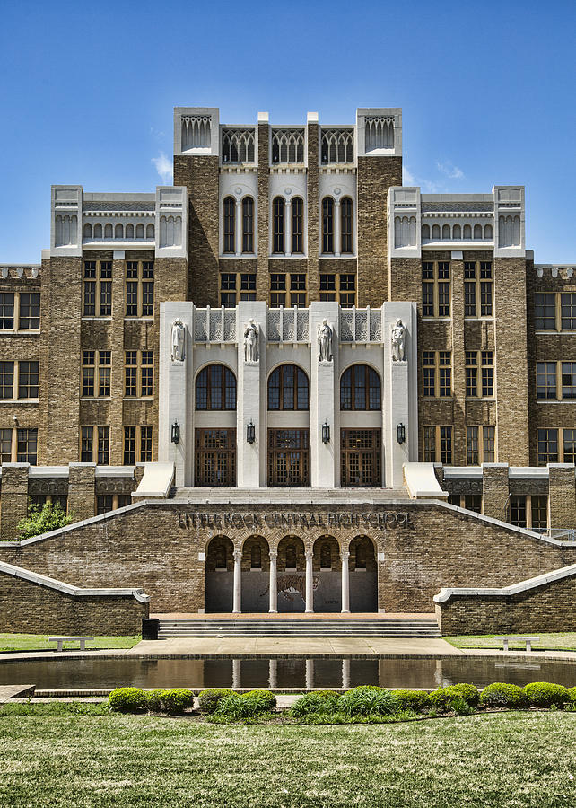 Central High School - Little Rock Photograph by Stephen Stookey - Fine ...