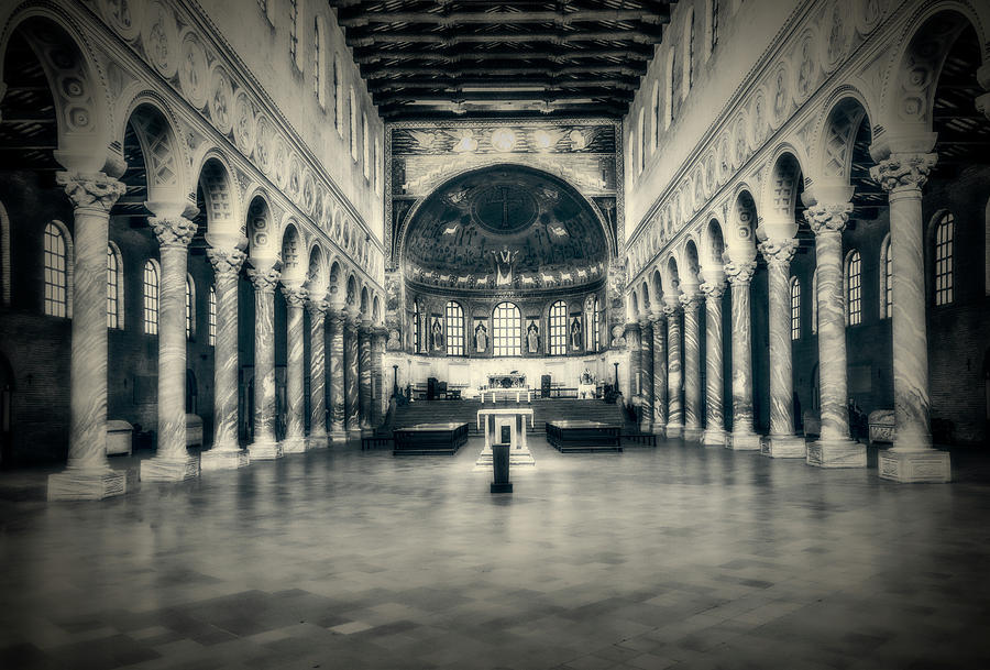 Central nave Photograph by Roberto Pagani
