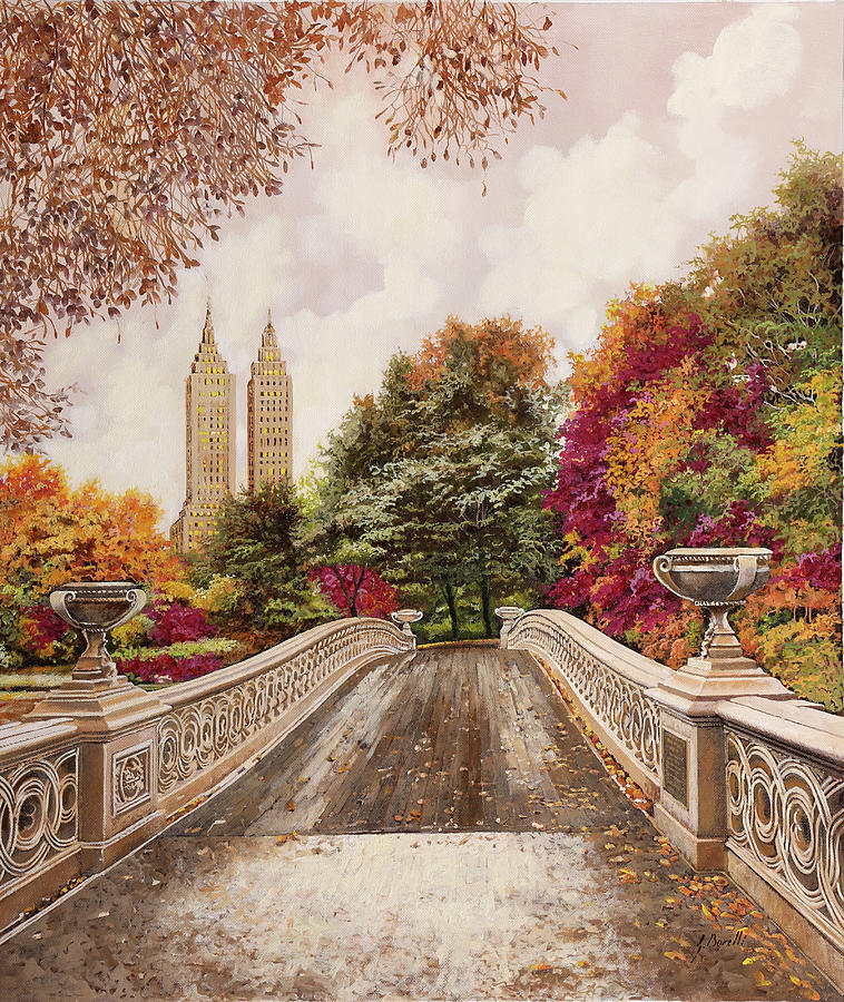 Central Park Painting - Central Park by Guido Borelli