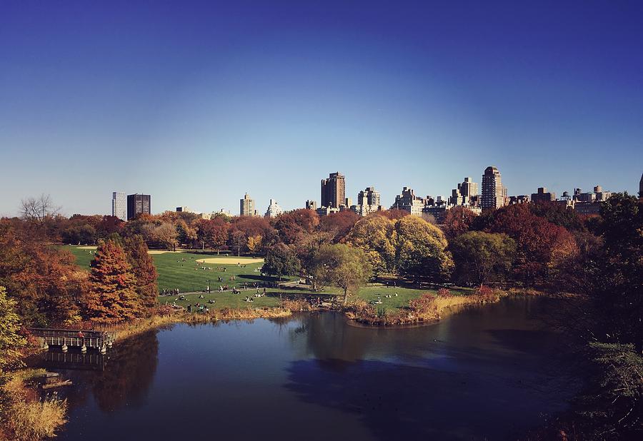 Central Park Pano Photograph by Josh Tritz - Fine Art America