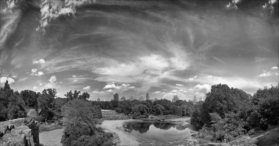 Central Park Panorama Looking North Photograph by Robert Ullmann